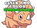 Spel Klik en Kleur Dinosaurusse aanlyn