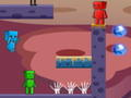 Spel Vuur en Water in Zombiewereld 2 aanlyn
