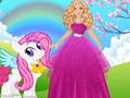 Spel Barbie en perdressup aanlyn