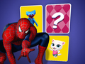 Spel Spiderman Geheue Kaart Wedstrijd aanlyn