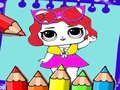 Spel Kleurboek vir poppe aanlyn