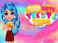 Spel Ontwerp Saam Met My Cute Tie Dye Tops aanlyn