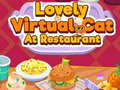 Spel Pragtige Virtuele Kat in Restaurant aanlyn