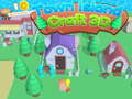 Spel Dorp Eiland Handwerk 3D aanlyn