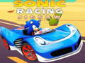 Spel Sonic wedren Legpuzzle aanlyn