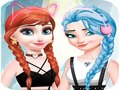 Spel Elsa en Anna Kleed en Make-up aanlyn