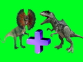 Spel Dinosour Monster Geveg aanlyn