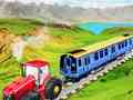 Spel Geketende trekker wat 'n trein sleep aanlyn