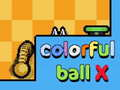 Spel Kleurvolle Bal X aanlyn