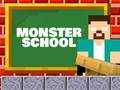 Spel Monster Skool: Roller Coaster en Parkour aanlyn