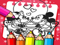 Spel Mickey Muise Kleurboek aanlyn