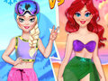 Spel Sommer teen Winter Prinsesse Stryd aanlyn
