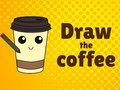 Spel Teken Die Koffie aanlyn
