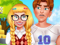 Spel Liefdesverhaal: Van Geek tot Gewilde Meisie aanlyn