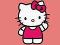 Spel Kleurboek vir Hello Kitty aanlyn