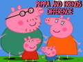 Spel Peppa en Vriende: Verskille aanlyn