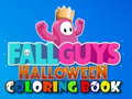 Spel Fall Guys Halloween Kleurboek aanlyn