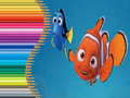Spel Kleurboek vir Die Soek na Nemo aanlyn