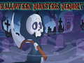 Spel Halloween Monsters Geheue aanlyn