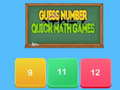 Spel Raai nommer Vinnige wiskunde speletjies aanlyn