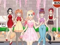 Spel Anime Meisies Aantrek Speletjie aanlyn