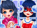 Spel Winter Legpuzzle aanlyn