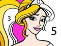 Spel Prinses Kleur Volgens Nommer aanlyn