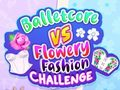Spel Balletcore teen Bloemige Mode Uitdaging aanlyn