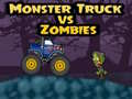 Spel Monster Truck teen Zombies aanlyn