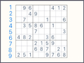 Spel Klassieke Sudoku Raaisel aanlyn