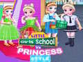 Spel Klein Meisies Skool teen Prinskesa Styl aanlyn