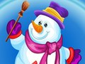 Spel Kleed die Sneeuman aan aanlyn