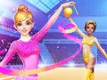Spel Gimnastiek Meisies Aankleed Speletjie aanlyn