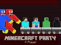 Spel MinerCraft Partytjie vir 4 Spelers aanlyn
