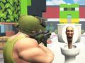 Spel Skibidi Toilet Skiet aanlyn