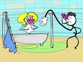 Spel Stickman Troll Dief Legpuzzel aanlyn