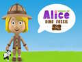 Spel Wêreld van Alice: Dino Fossiel aanlyn