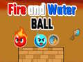 Spel Vuur en Water Bal aanlyn