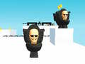 Spel Skibidi Toilet Parkour Hardloop aanlyn