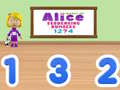 Spel Wêreld van Alice: Volgorde van Getalle aanlyn