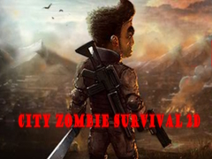 Spel Stads Zombie Oorlewing 2D aanlyn