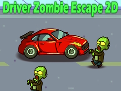 Spel Bestuurder Zombie Ontvlugting 2D aanlyn