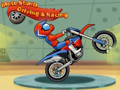 Spel Moto Stunts Bestuur en Wedrenne aanlyn