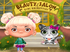 Spel Skoonheidssalon: Meisies Haarstyle aanlyn