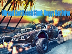 Spel Offroad Kart Strand Stunt: Buggy Kar Bestuur aanlyn