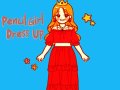 Spel Pencil Girl Dress Up aanlyn