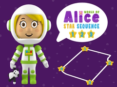 Spel Wêreld van Alice Sterrevolgorde aanlyn