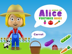 Spel Wêreld van Alice Se Groente Name aanlyn