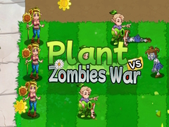 Spel Plante teen Zombies: Oorlog aanlyn