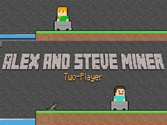 Spel Alex en Steve: Twee-Speler Mynwerker aanlyn